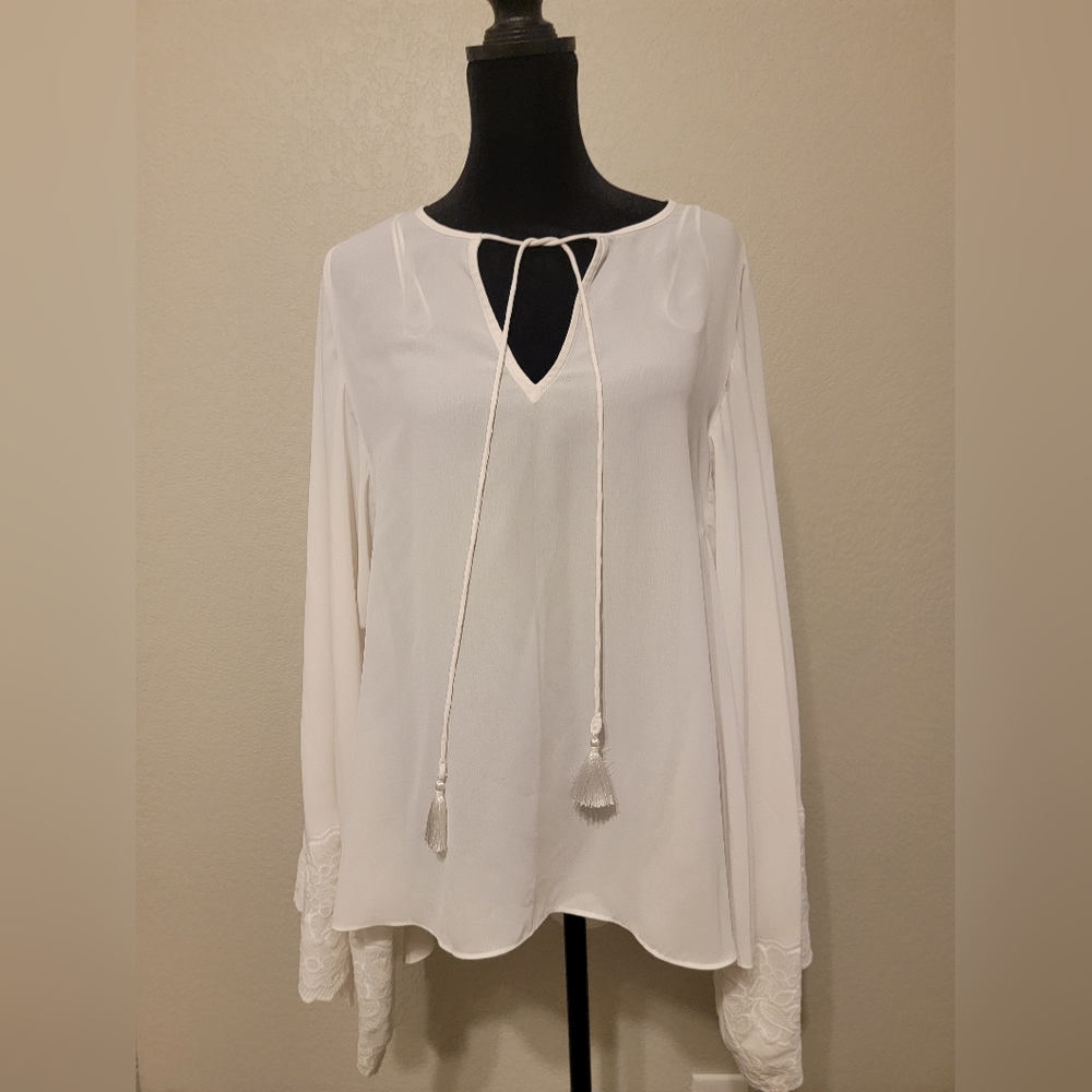 Bohemian flowy blouse
